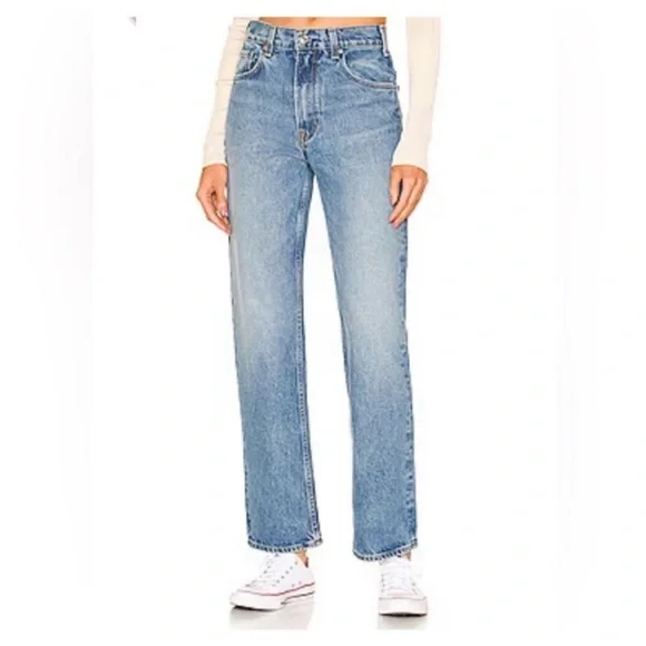 GRLFRND denim Sophia tomboy straight jeans Park Avenue 24 - Picture 1 of 7